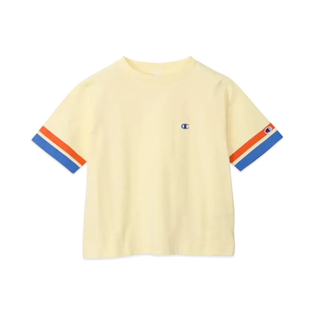 Champion Women's Short Sleeve T-Shirt 25SS "Pale Yellow"