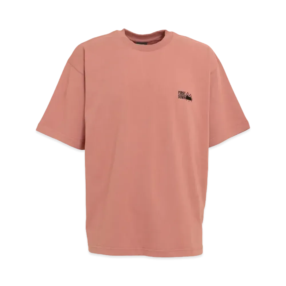 FIRST DOWN LOGO S/S T "G.Pink"