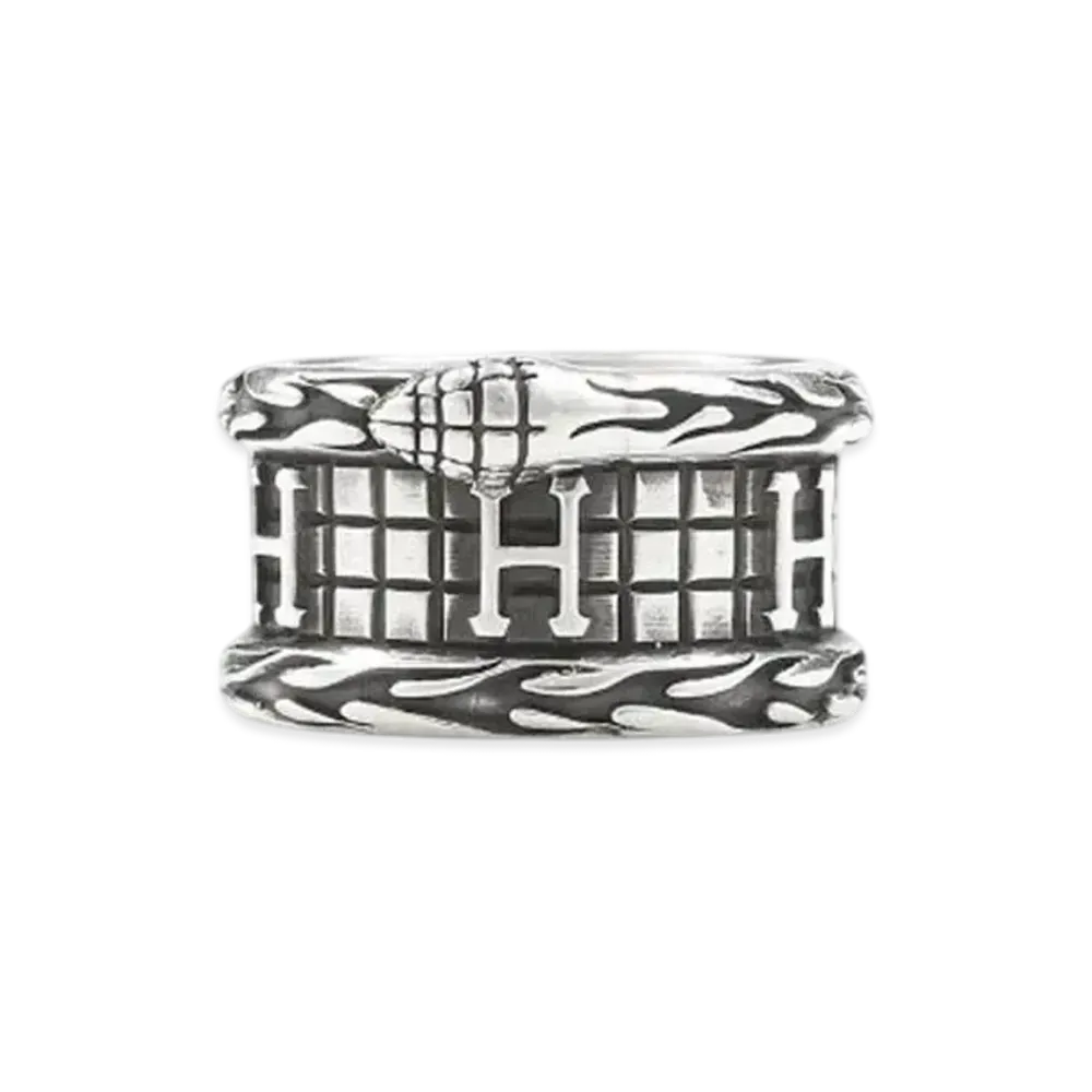 HUF Year Of The Snake Ring "Silver"
