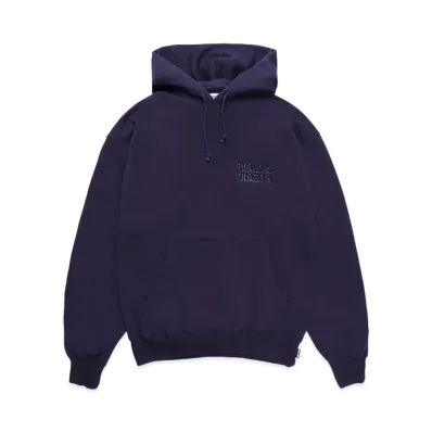 WACKO MARIA Middle Weight Hooded Sweat Shirt "Purple"