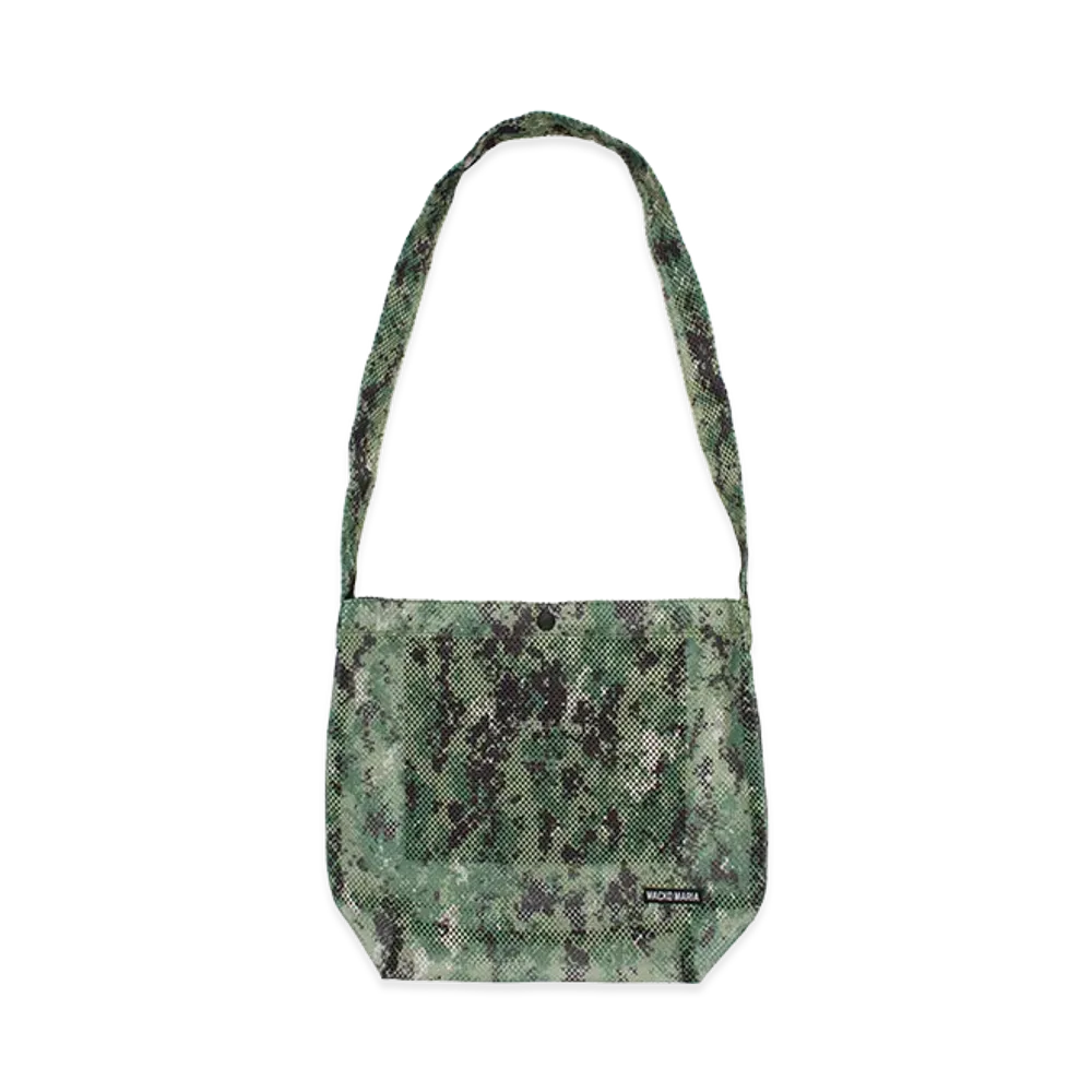 WACKO MARIA x Speak Easy Digital Camo Mesh Shoulder Bag "Khaki"