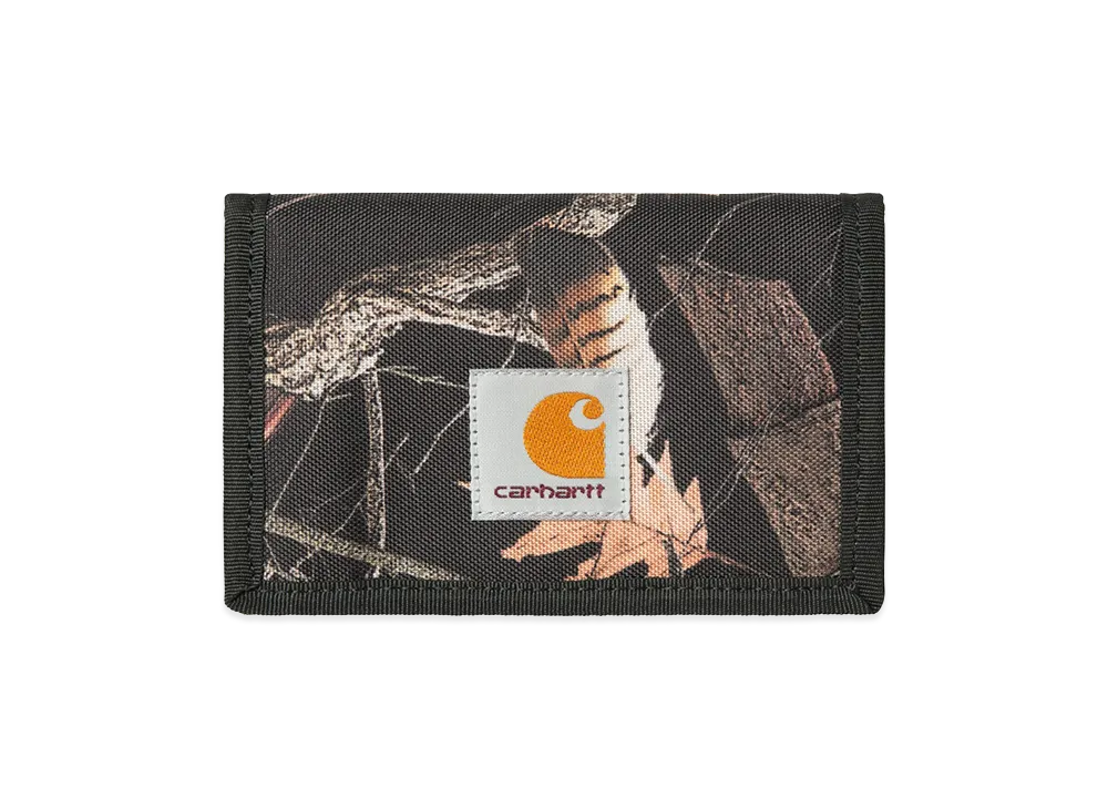 Carhartt WIP Alec Wallet "Camo Feather Tree/Black"