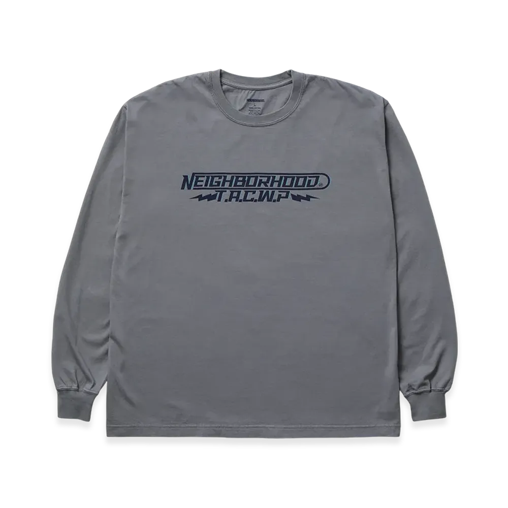 NEIGHBORHOOD NH 252 Spot . Tee LS-4 "Gray"