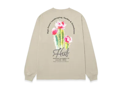 HUF Desert Rose LS Tee "Clay"