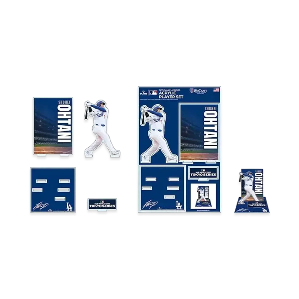 MLB Wincraft Dodgers Shohei Otani Tokyo Series Opening Game Acrylic Stand