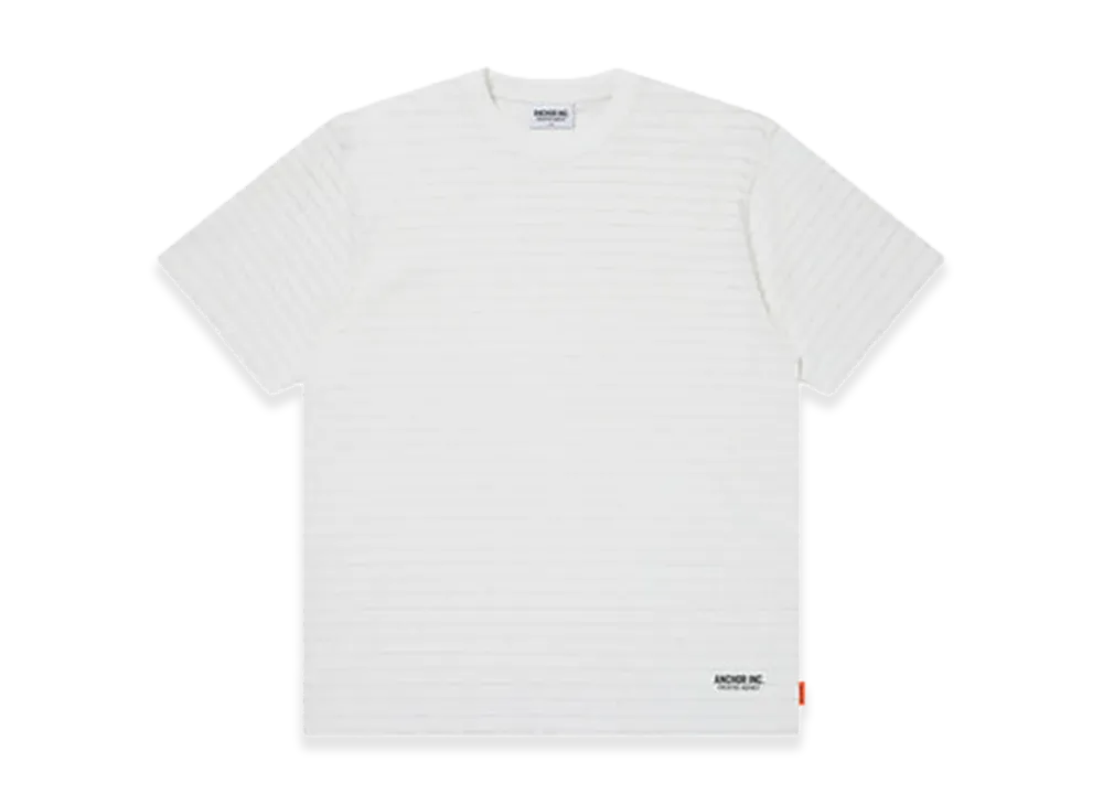 Mercedes Anchor inc. URL Striped Tee "White"