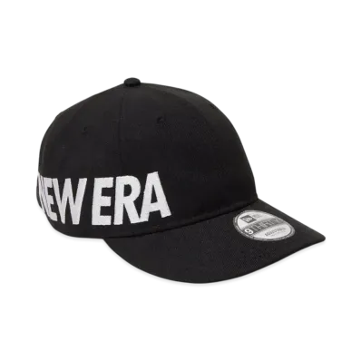 NEW ERA 9Thirty Essential Word Mark Logo "Black"
