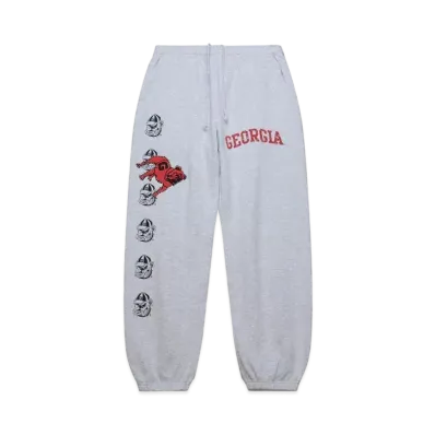 Travis Scott x M&N x University Of Georgia Sweats "Grey"