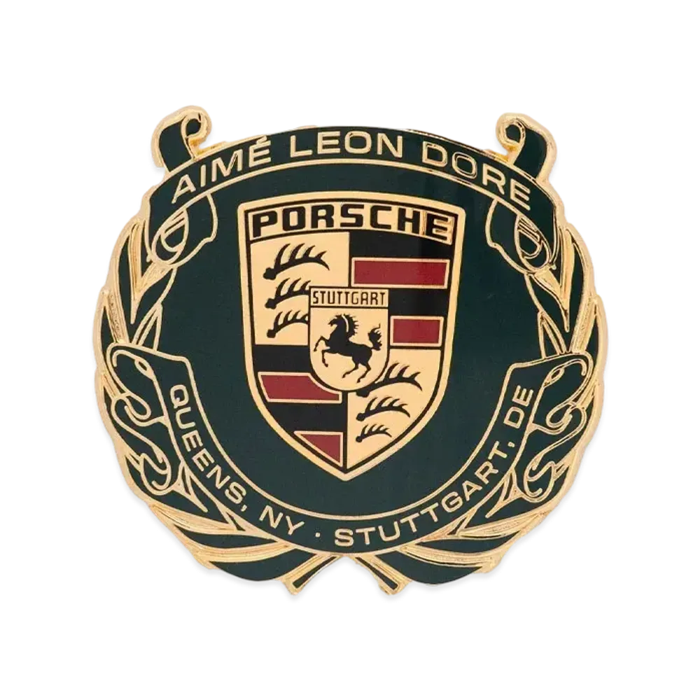 Aime Leon Dore x Porsche 993 Turbo Wreath Grille Badge "Multi"