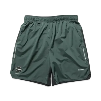 F.C.Real Bristol Breathable Trail Shorts "Green"