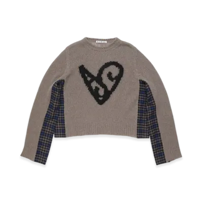 Acne Studios Deconstructed Jumper "Taupe Grey"