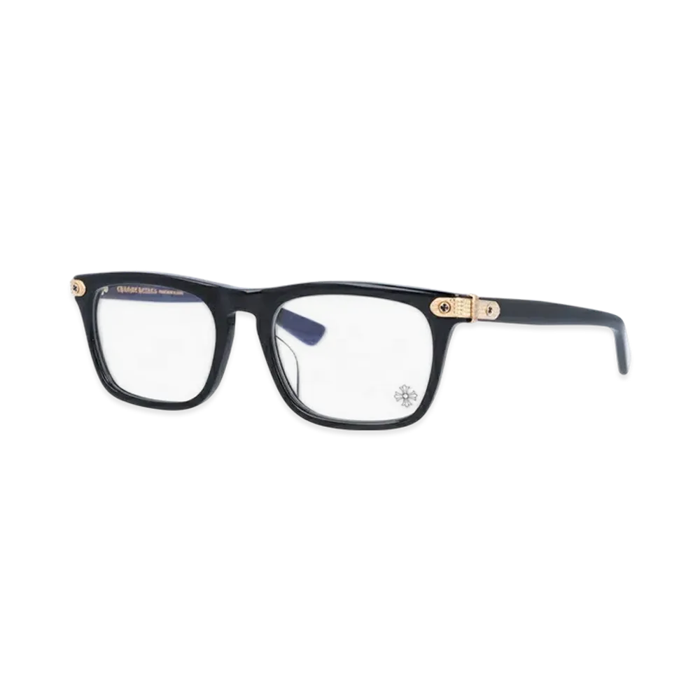 Chrome Hearts BEAU NER 53 Wellington Cross "Black/Gold"