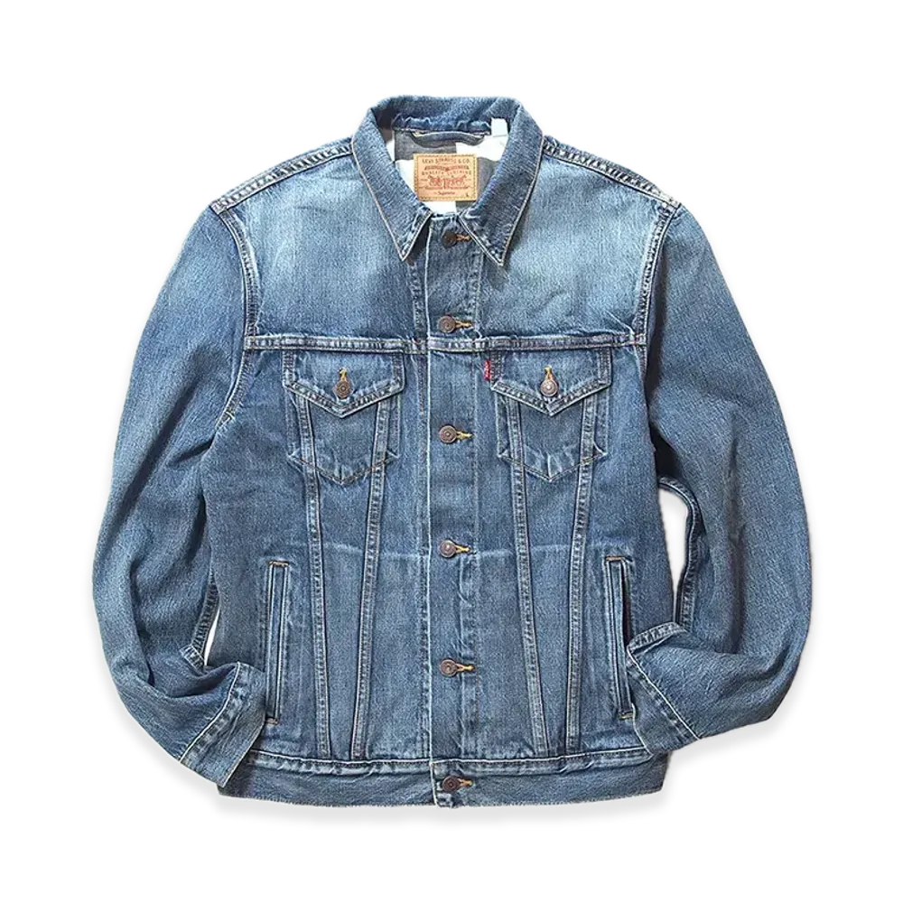Supreme x Levi's Trucker Jacket "Washed Blue"
