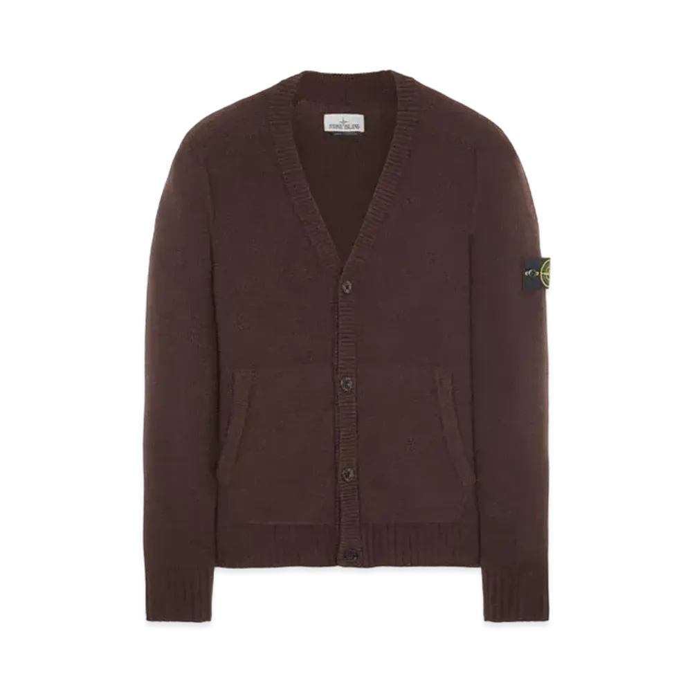 Stone Island 504A3 LAMBSWOOL "Dark Brown"