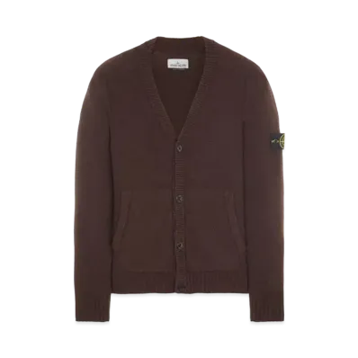 Stone Island 504A3 LAMBSWOOL "Dark Brown"