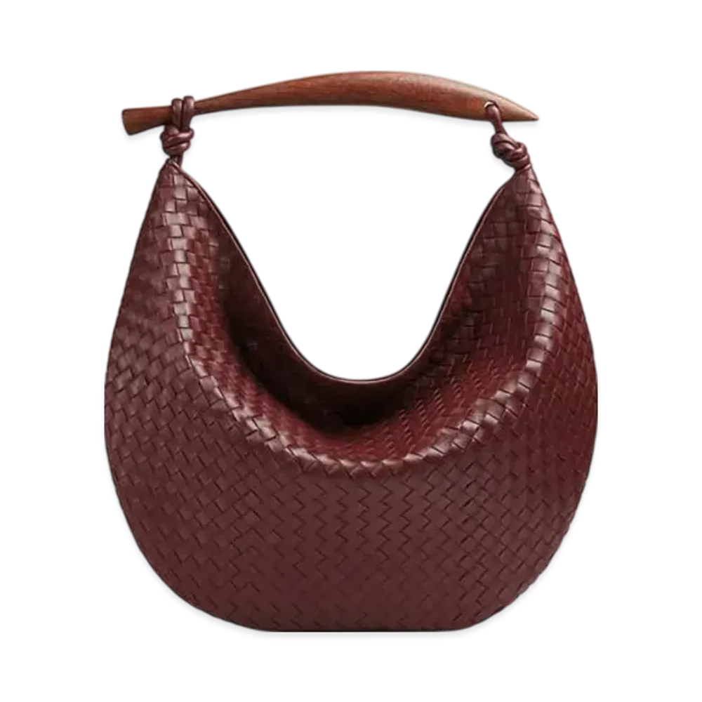 Bottega Veneta Sardine Bermuda "Cherry/Rhum"