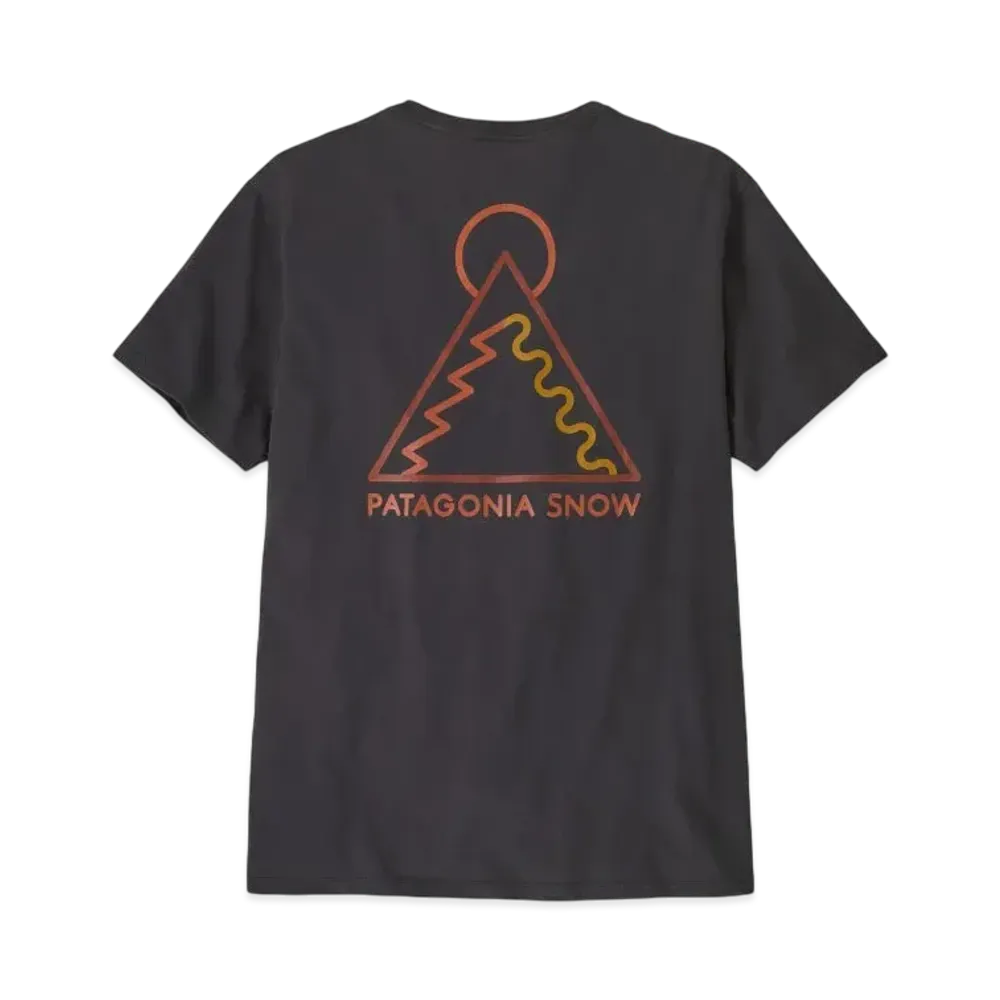Patagonia Men's Dawn Tracks Organic Tee "Black"