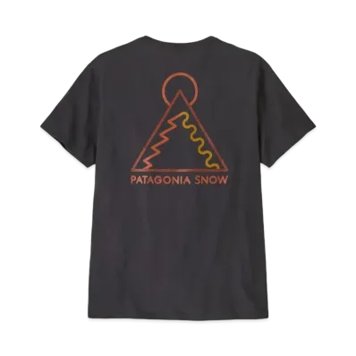 Patagonia Men's Dawn Tracks Organic Tee "Black"