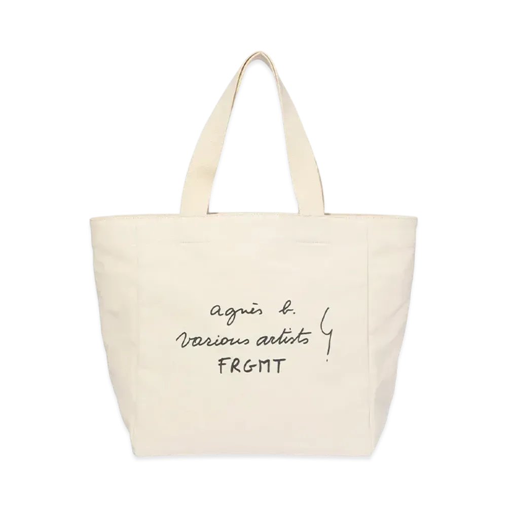 V.A. Fragment x agnes b. Tote Bag "Natural"