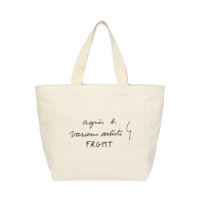 V.A. Fragment x agnes b. Tote Bag "Natural"