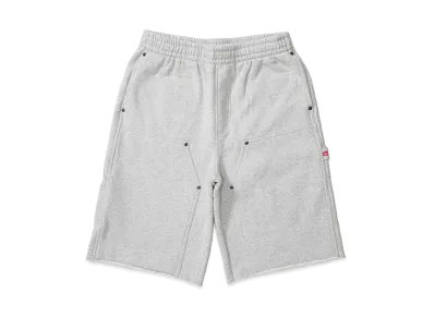 Supreme Double Knee Painter Sweatshort "Heather Grey"