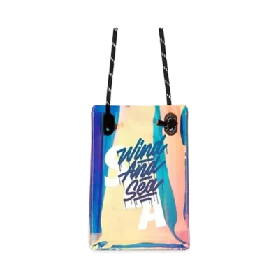 WIND AND SEA x CASETIFY x it's a living WIND AND SEA LOGO Phone Sling"Black" "Aurora"