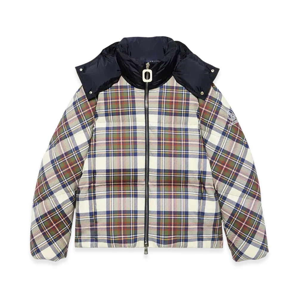 MONCLER x JW ANDERSON Women's Plaid Puffer Jacket "Multi"