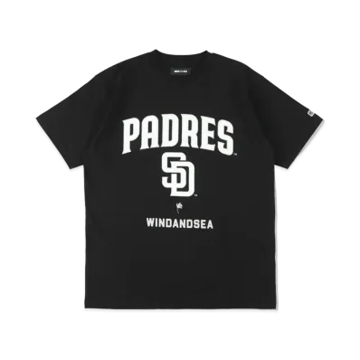 WIND AND SEA x MLB San Diego Padres Logo Tee "Black"