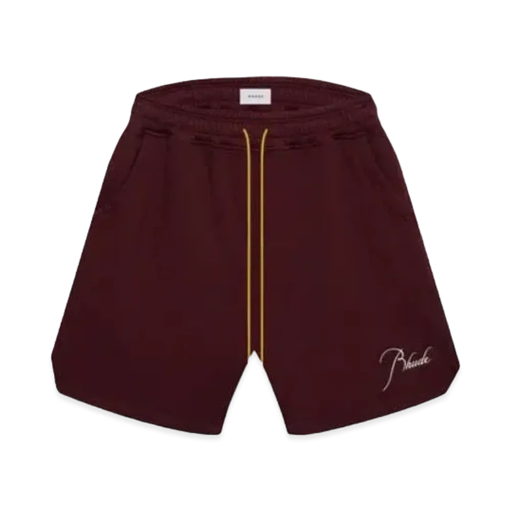 RHUDE Sweat Shorts "Bordeaux"