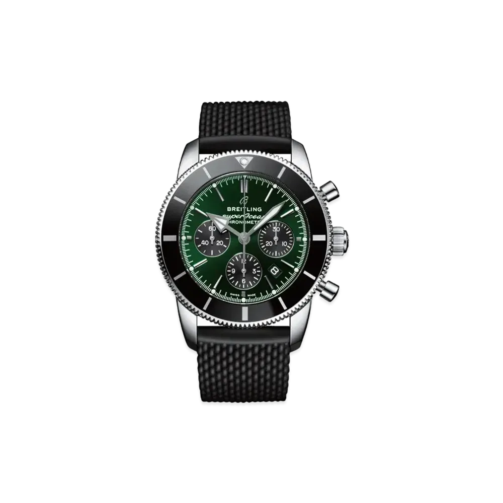 BREITLING SUPEROCEAN HERITAGE B01 CHRONOGRAPH 44 LIMITED EDITION "Green"