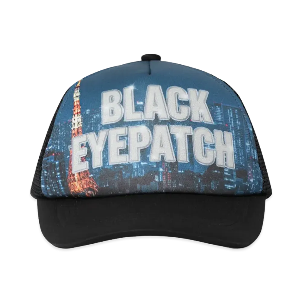 BlackEyePatch Diamond City Mesh Cap "Black"