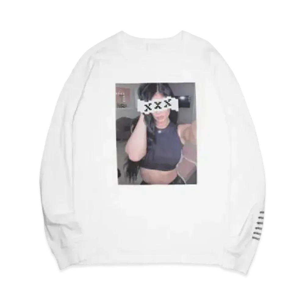 GOD SELECTION XXX LONG SLEEVE T-SHIRT GX-A20-LT-04 "White"