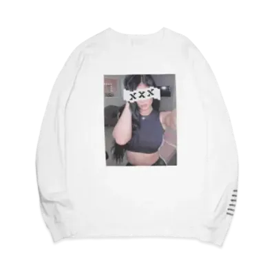 GOD SELECTION XXX LONG SLEEVE T-SHIRT GX-A20-LT-04 "White"