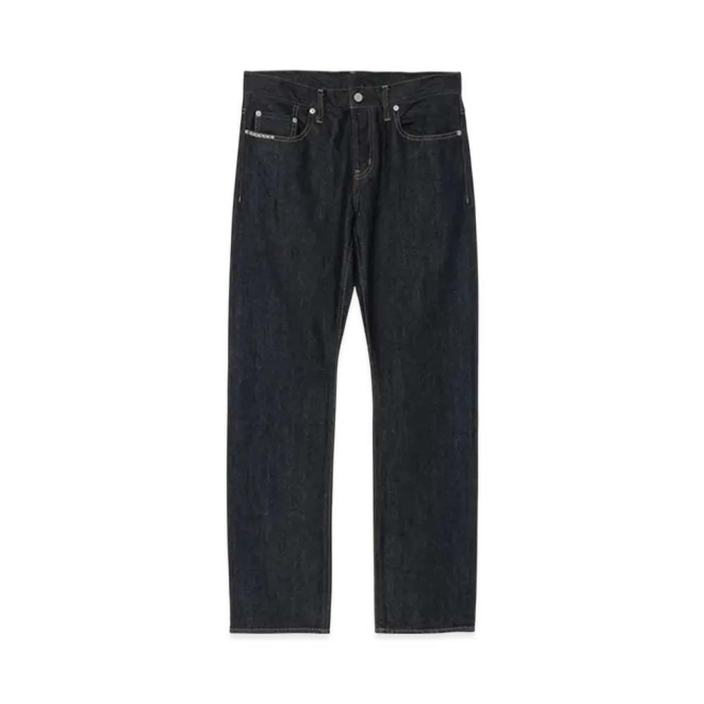 HYSTERIC GLAMOUR x lucien pellat-finet Men's Denim Slim Straight Pants "Indigo"