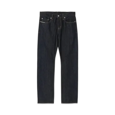 HYSTERIC GLAMOUR x lucien pellat-finet Men's Denim Slim Straight Pants "Indigo"