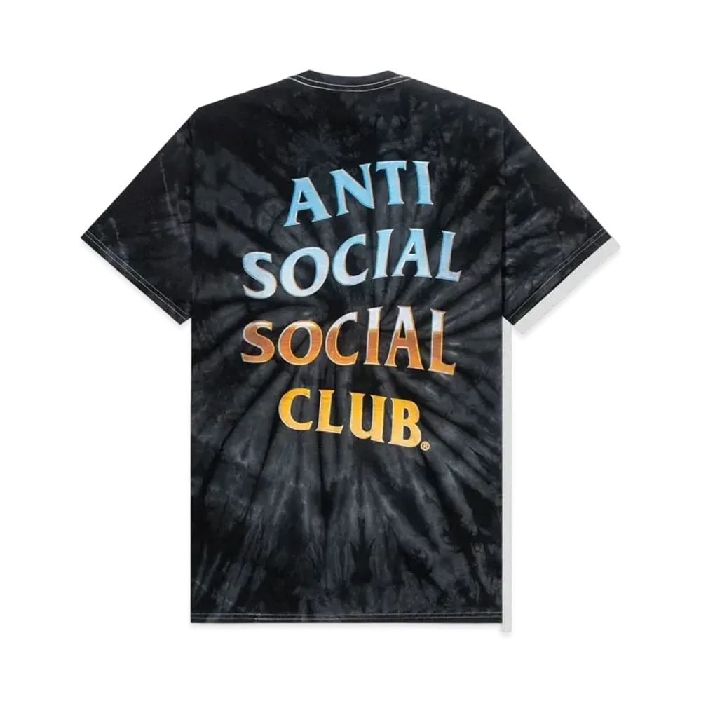 ANTI SOCIAL SOCIAL CLUB SS22 Thermal Internal Tie Dye Tee "Black"