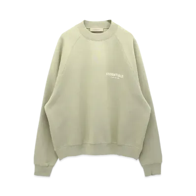 FEAR OF GOD ESSENTIALS LS CREWNECK "Sea Foam"