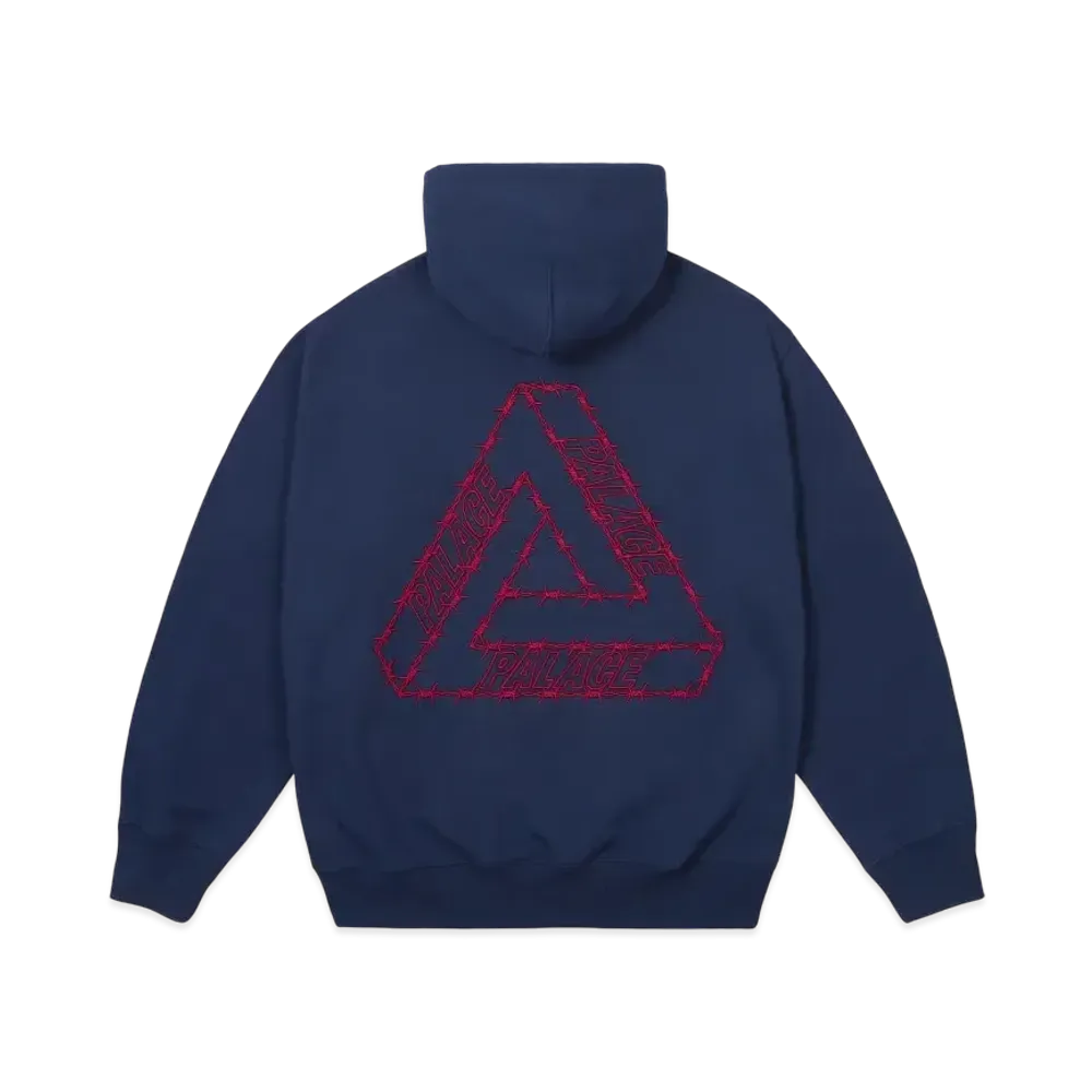 PALACE Barbed Tri-Ferg Hood "Navy"
