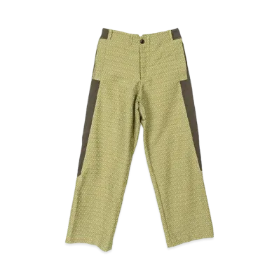 KIKO KOSTADINOV Tonkin Contrast Trouser "Greensand / Khaki"