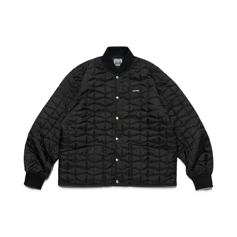 Wasted Youth Quilted Puff Jacket "Black" / VERDY