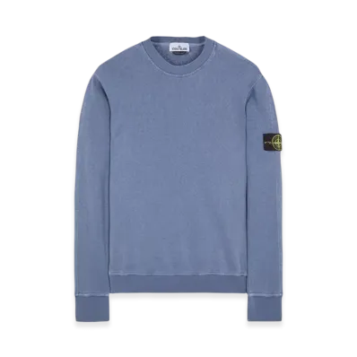 Stone Island 66060 T.CO+OLD Sweatshirt - 24SS "Avio Blue"