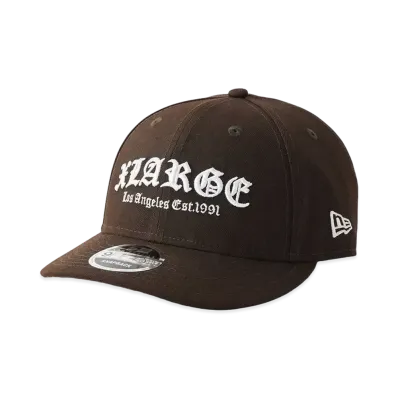 NEWERA x XLARGE OLD ENGLISH LOGO CAP "BROWN"