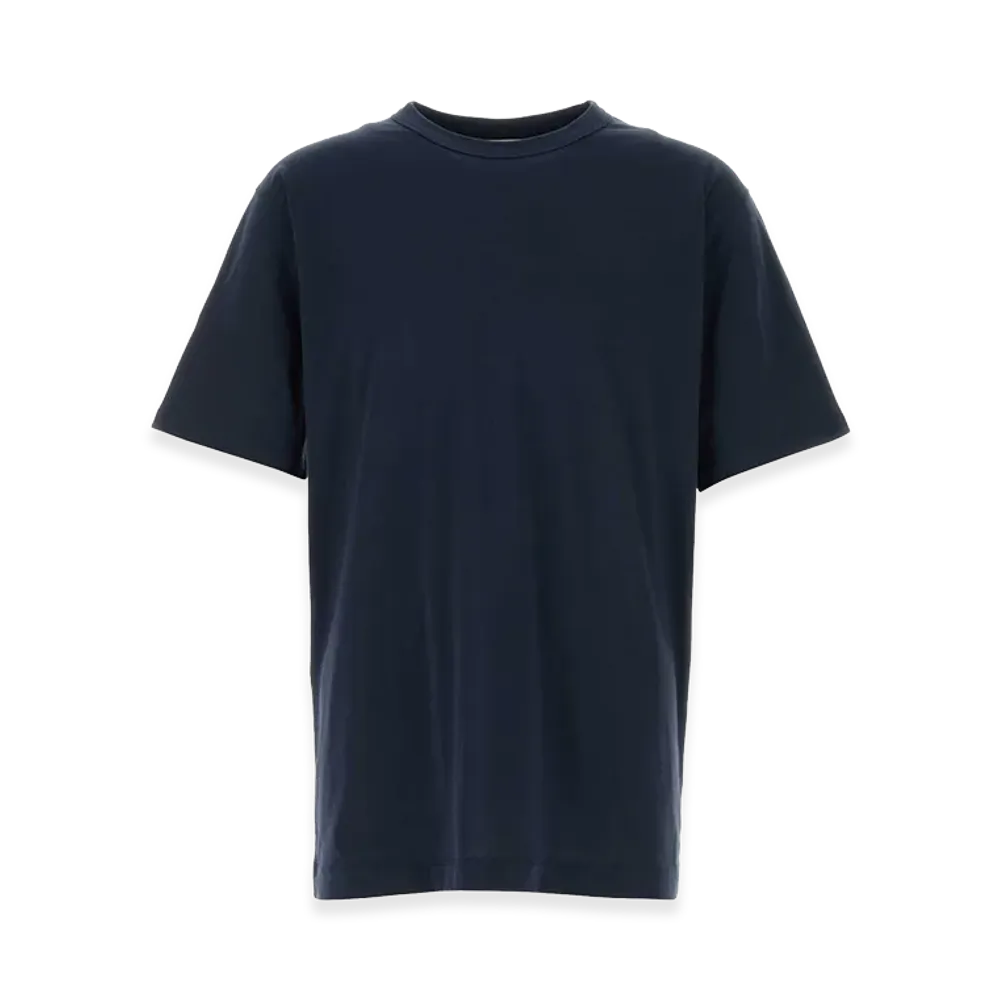 DRIES VAN NOTEN Cotton Heer T-Shirt "Midnight Blue"