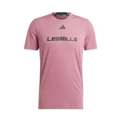 adidas Les Mills Graphic Short Sleeve T-shirt "Preloved Crimson"