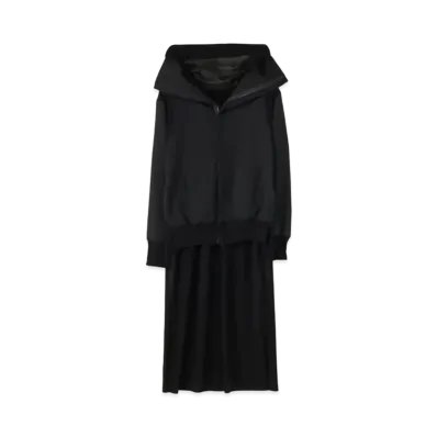 Yohji Yamamoto GABARDINE BACK LONG BLOUSON "Black"