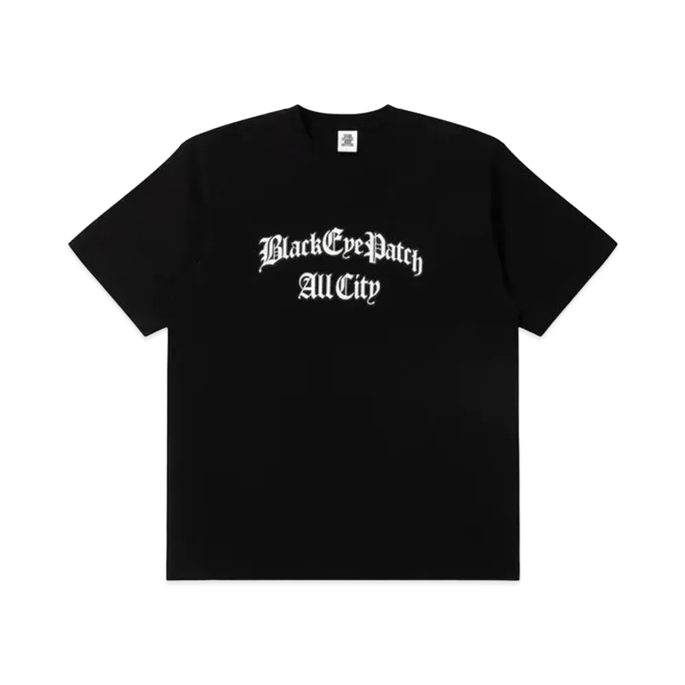 BlackEyePatch Blackletter Tee "Black"