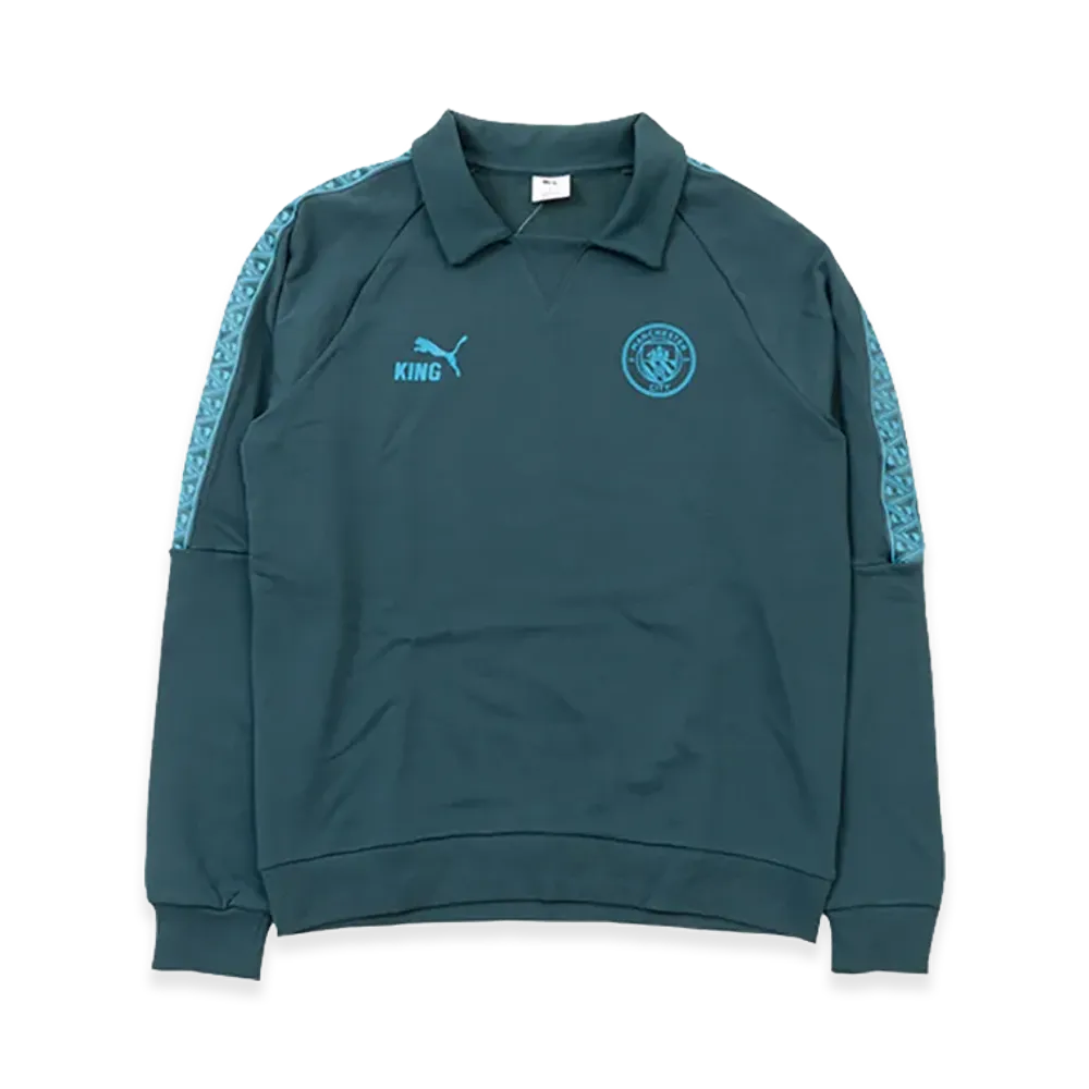 PUMA Manchester City King Drill Top "Green Terrain"