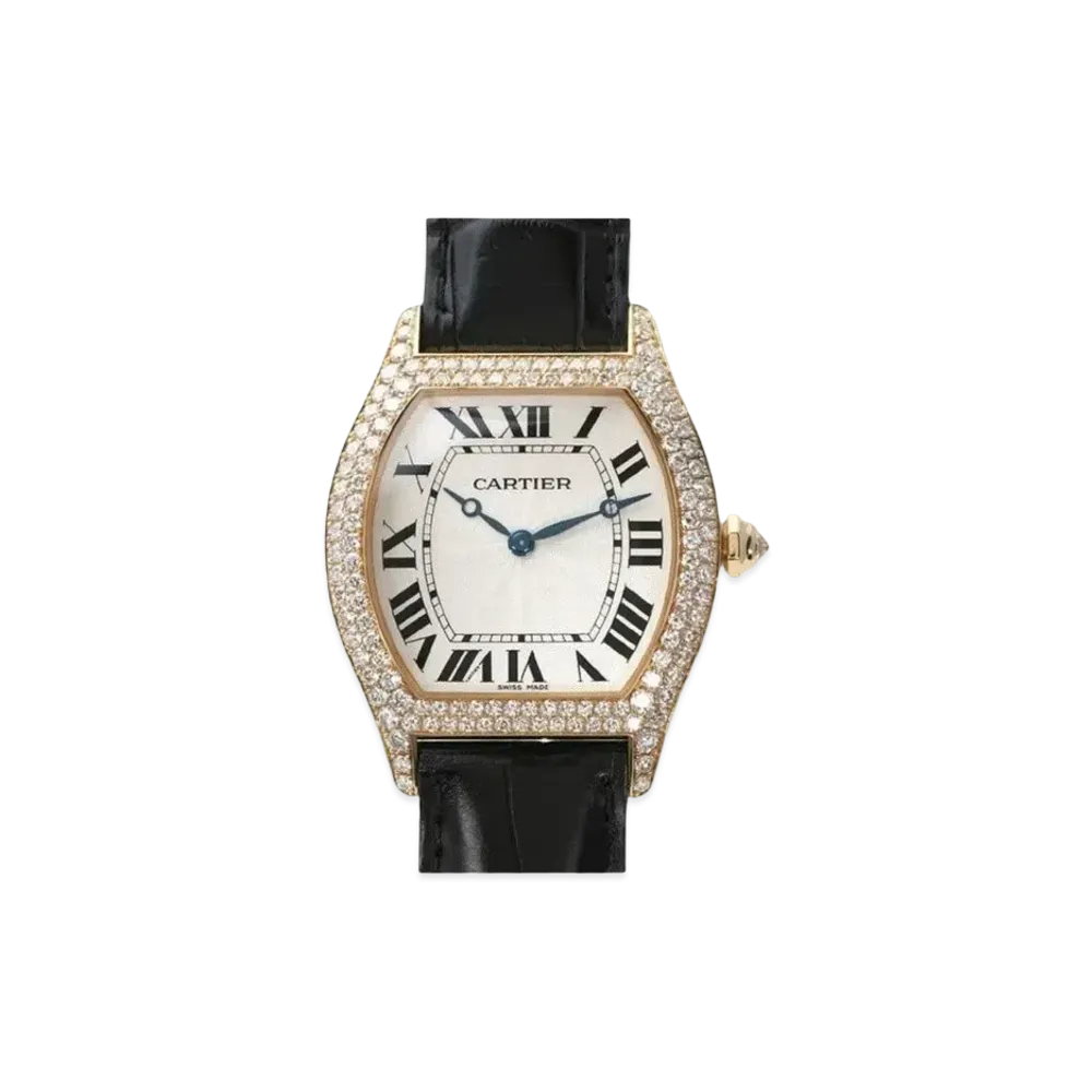 Cartier Tortue LM Diamond Collection "Silver" WA503751