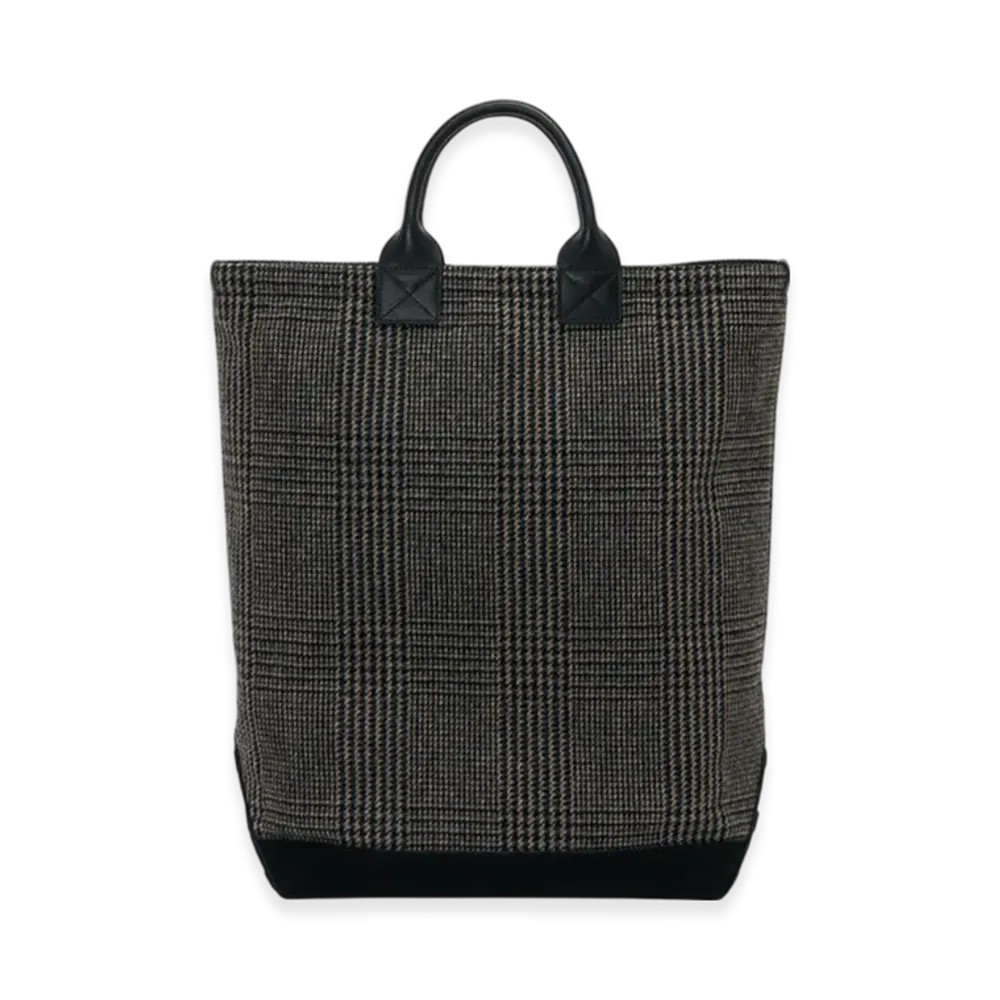Hender Scheme Tweed Tote Big "Black"