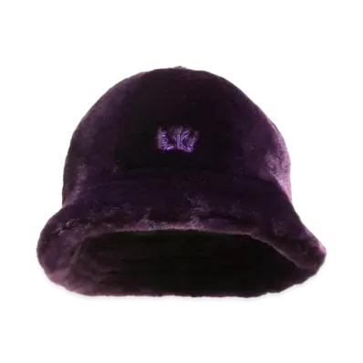 Needles BERMUDA HAT - FAUX FUR "Purple"